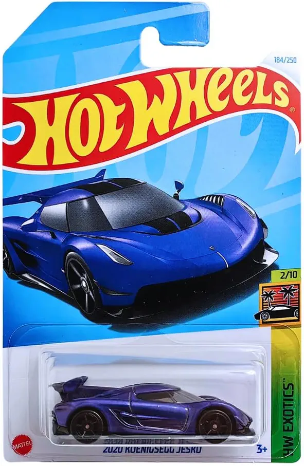 Hot Wheels 2020 Koenigsegg Jesko HW Exotics Ages 3 and Up (Purple)