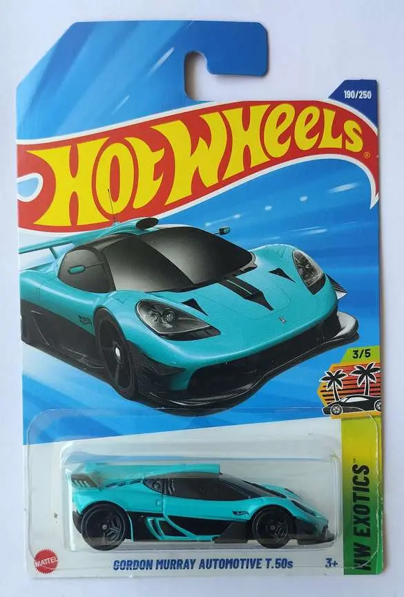 Hot Wheels Gordon Murry Automotive T 50S HW Exotics Ages 3 and Up by Small CLAP